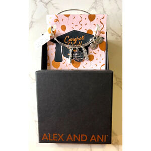Alex and Ani 2020 Live Your Dream Trio Charm Bangle NWT, Card, and CIB (AABox58)